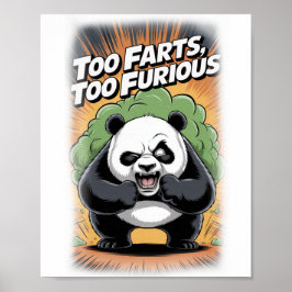 Poster Filme de Paródia Divertido em um Branco