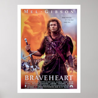 Poster Filme do Coração da Bravura