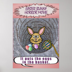 Pôster Filme Engraçado de Horror Cony