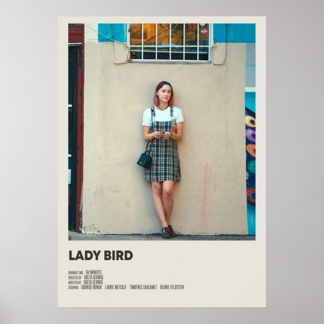 Poster Filme Lady Bird (Frente)