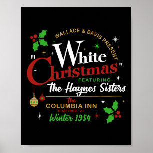 Poster Filme Natal Branco 1954 Canção de Natal Irmã Hayne