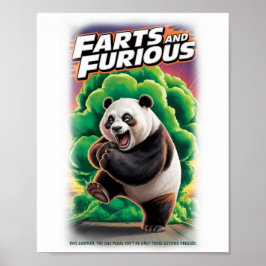 Poster Filme Paródia Colorido em um Branco