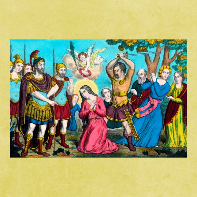 Poster Filomena sendo decapitada (Criador carregado)