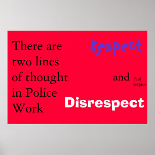 Poster filosofia da polícia