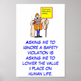 Pôster Filosofia de segurança