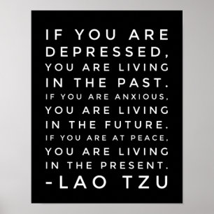 Poster Filosofia de Tzu do Lao