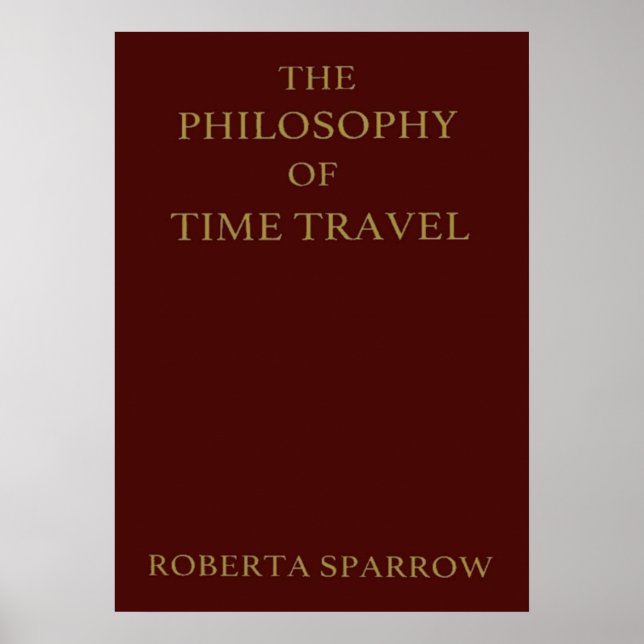 Poster Filosofia do Viagem do tempo Donnie Darko (Frente)