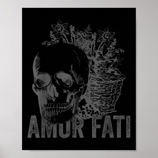 Poster Filosofia estática Cinza estímulo helênico Amor Fa (Frente)