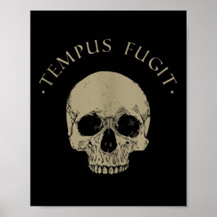 Poster Filosofia Estática Tempus Fingente Estoicismo