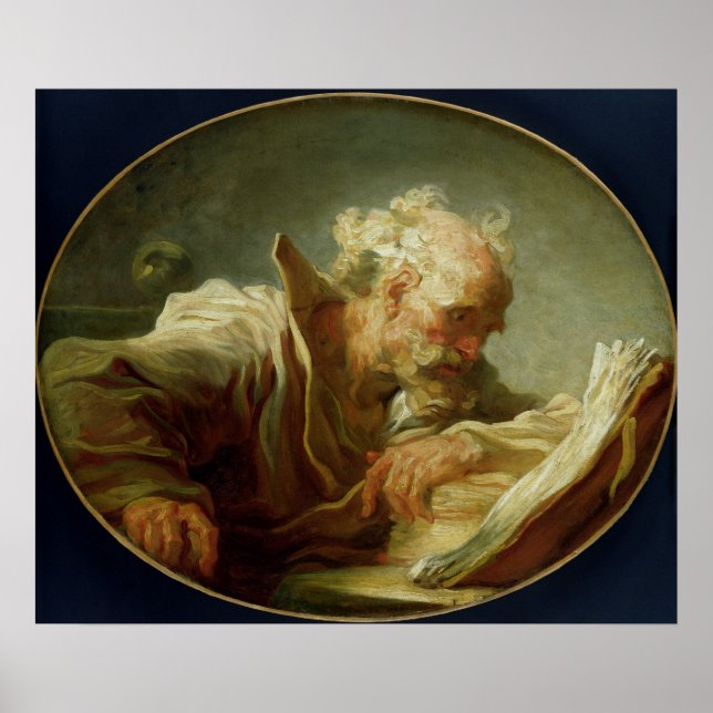 Pôster Filósofo, c.1764 (Frente)