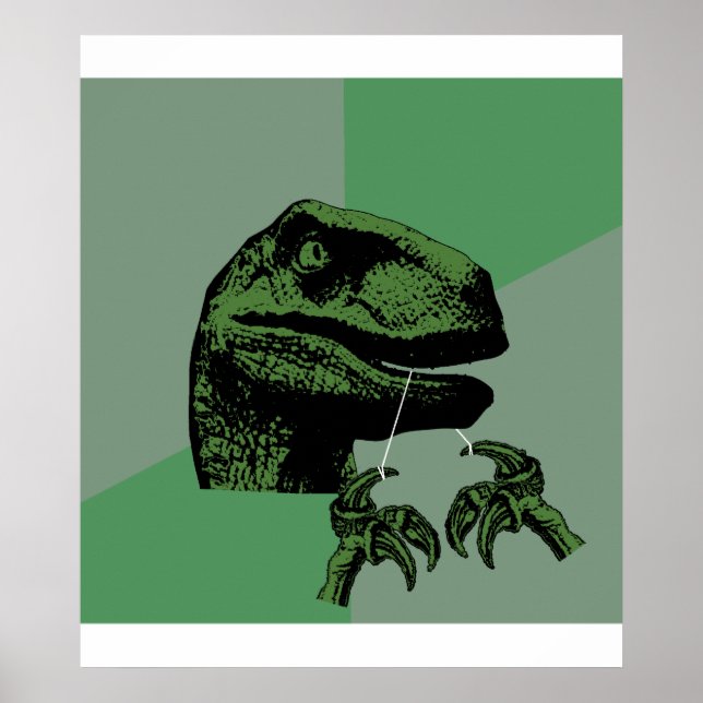 Poster Filosoraptor Flossoraptor (Frente)