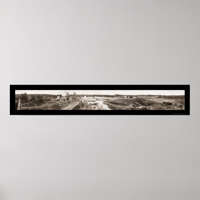 Pôster Filtro de Água Baltimore Foto 1914 (Frente)