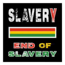 Pôster Fim da escravidão