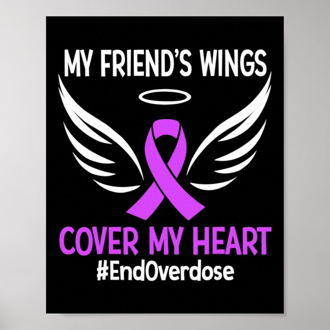 Poster Fim da Overdose Asas da Minha Amiga Cobrem Meu Cor (Frente)