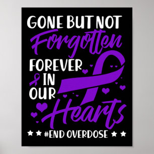 Poster Fim da Sobredose Memorial de Amado Conscientização