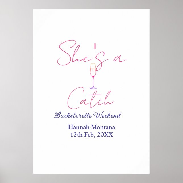 Poster Fim de semana de despedida de solteira She's a cat (Frente)
