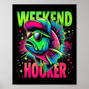 Poster Fim De Semana No Fim De Semana Piada De Pesca Dive