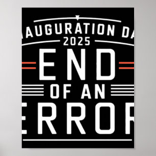 Poster Fim De Um Erro No Dia Da Inauguração De 2025 - A P