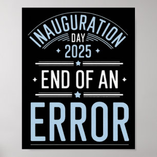 Poster Fim De Um Erro No Dia Da Inauguração De 2025 - A P