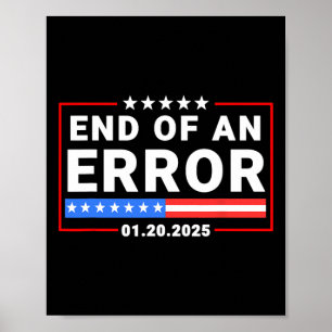 Poster Fim De Uma Bomba De Erros Janeiro 20 20 2025 Inaug