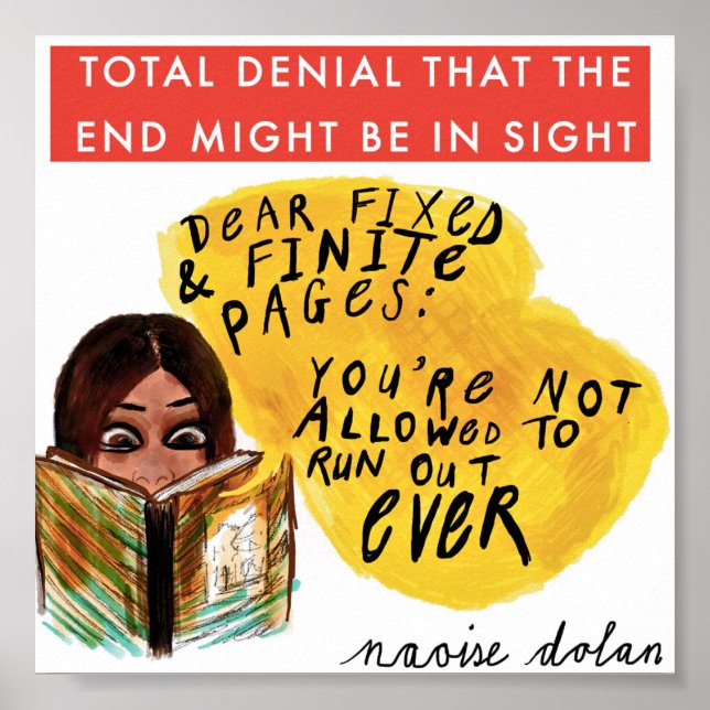 Pôster Fim do Livro (Frente)