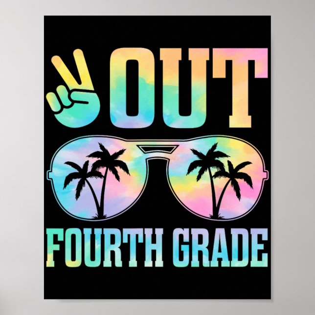 Poster Fim Do Quarto Grau No Último Dia De Graduação Esco (Frente)