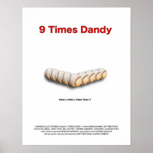 Poster final dândi de 9 vezes