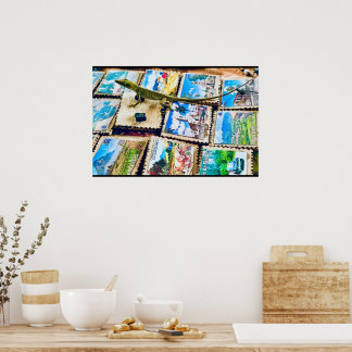 Poster Finca Macondo Cafe Gecko