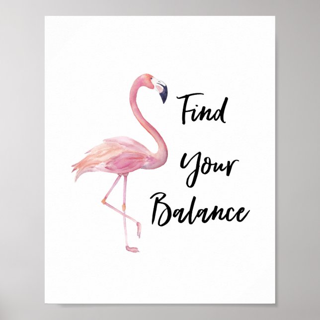 Poster Find Your Balance (Frente)