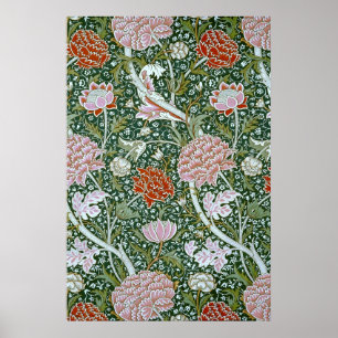 Pôster Fine Vintage William Morris Floral Patterno