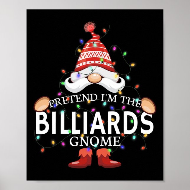 Poster Fingir-Me A Correspondência De Natal Do Gnomo Bill (Frente)