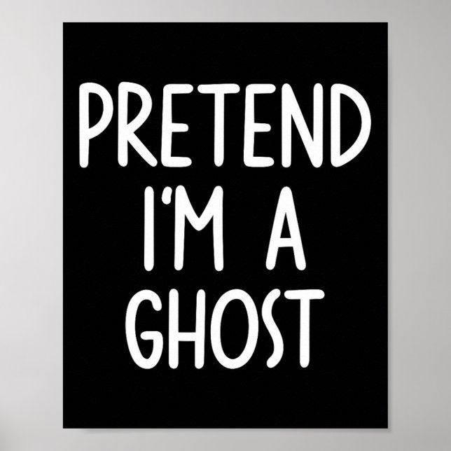 Poster Fingir que sou um fantasma fantasma no dia das bru (Frente)