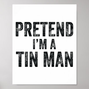 Poster Fingir que sou um Homem Pequeno, família de Hallow