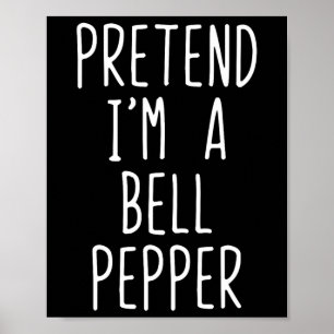 Poster Fingir que sou uma pimenta-de-bell que fuma o Hall