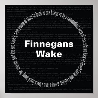 Poster Finnegans Wake
