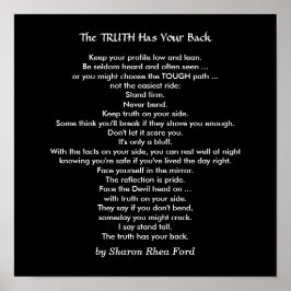 Poster Fique alto com a Verdade por SRF