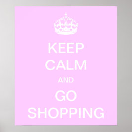 Pôster Fique calma e vá Comprar