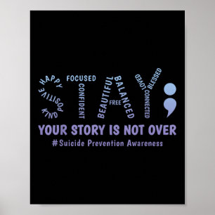 Poster Fique Com A Sua História Não É Sobre Suicídio Ment