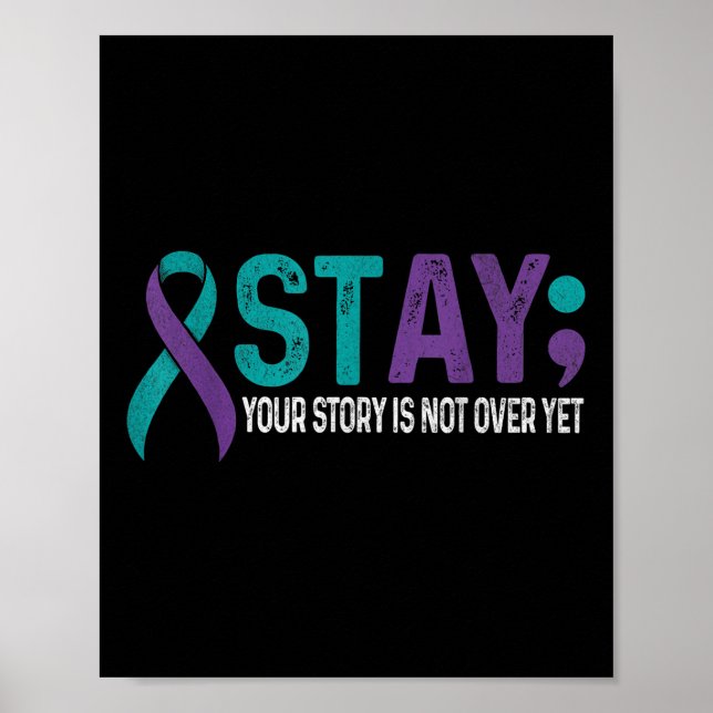 Poster Fique Com Sua História Não Acabou Ainda A Prevençã (Frente)