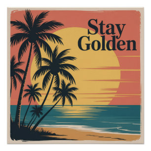 Pôster Fique Dourado