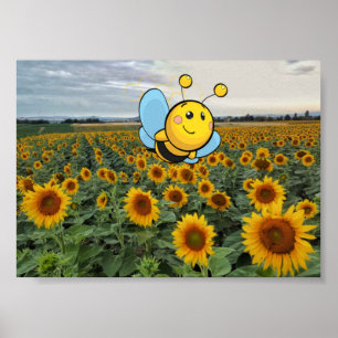 Poster Fique Feliz.