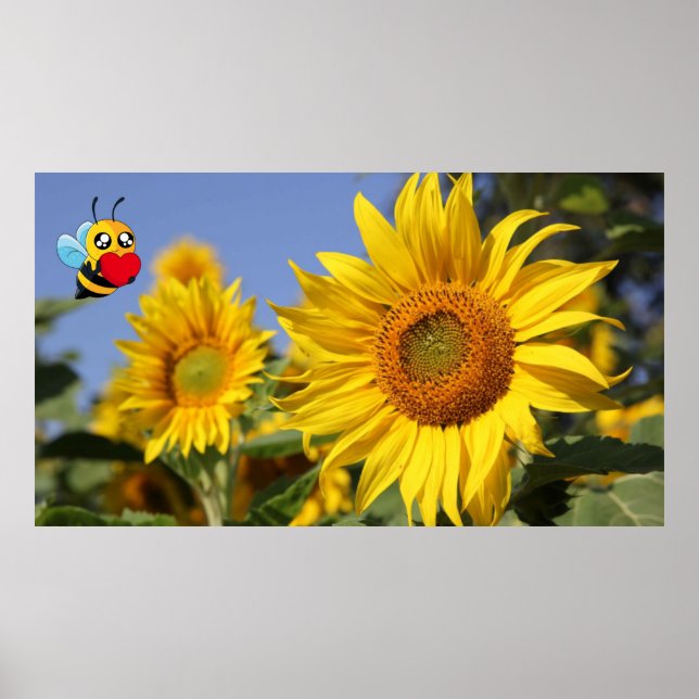 Poster Fique Feliz. (Frente)