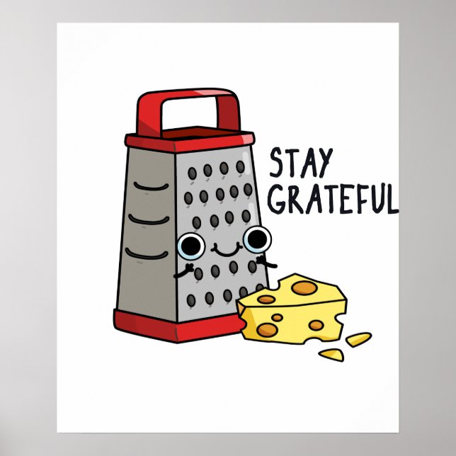 Poster Fique Grateful Cheie Pun (Frente)