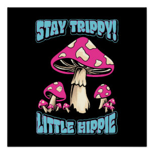 Pôster Fique Trippy! Pequeno Hippie