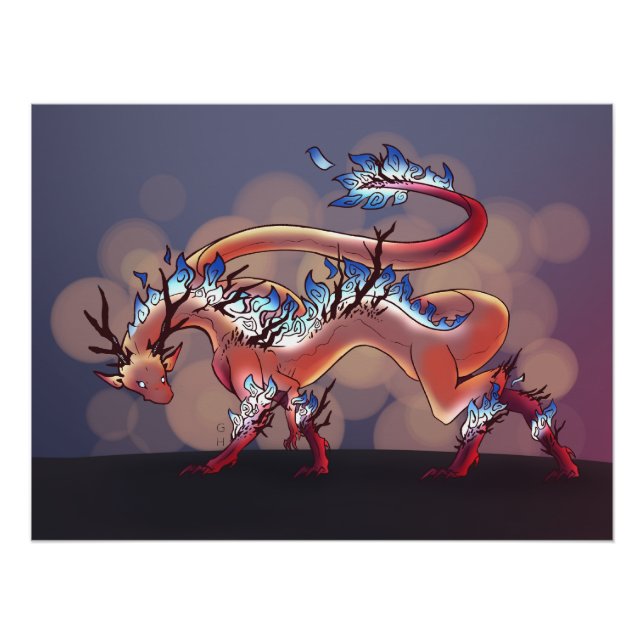 Pôster Fire Dragon (Frente)