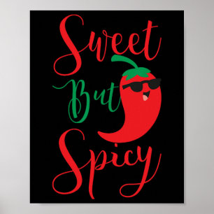 Poster Fire Hot Packet Halloween Taco Eu sou Extra Spicy