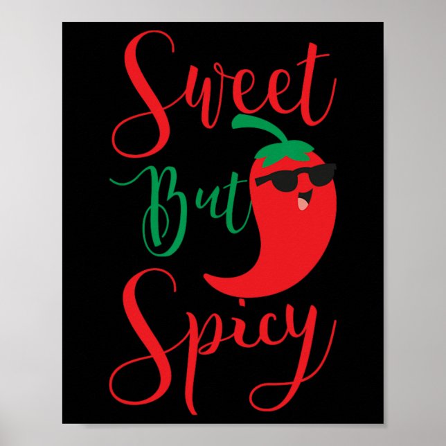 Poster Fire Hot Packet Halloween Taco Eu sou Extra Spicy  (Frente)