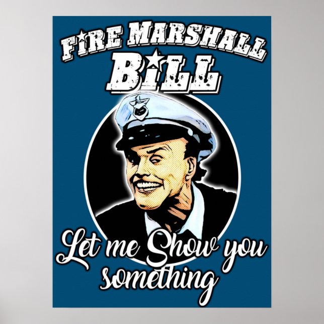 Poster Fire Marshall Bill (Frente)