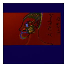 Pôster Fire Warrior Glossy Poster