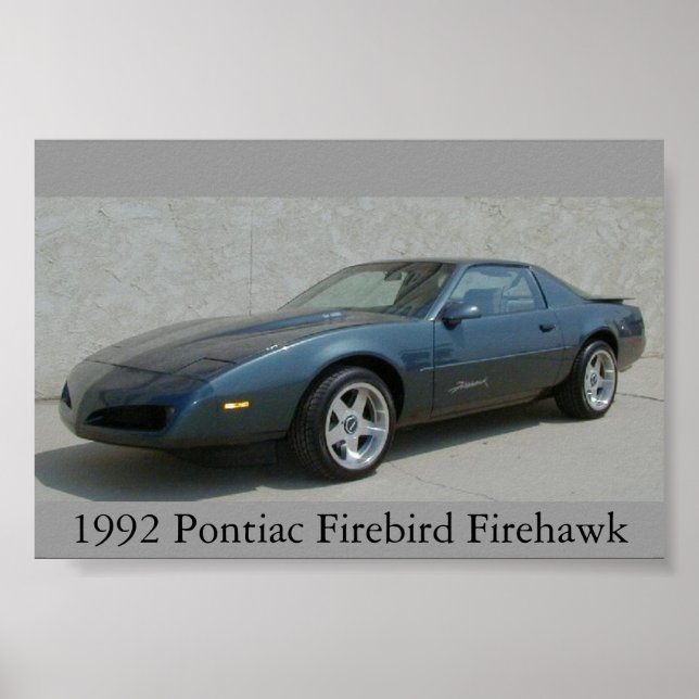 Pôster Firebird Firehawk (Frente)
